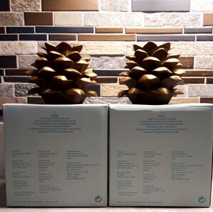 Partylite Pinecone Pair